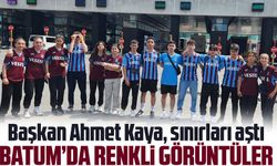 Ortahisar Belediye Başkanı Ahmet Kaya'dan Sporculara Trabzonspor Forması Hediyesi