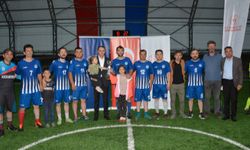 Şalpazarı’nda düzenlenen Kurumlar Arası Futbol Turnuvası sona erdi