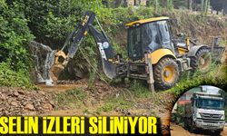 Trabzon Büyükşehir Belediyesi Arsin’de Heyelan ve Menfez Temizliği Çalışmalarını Sürdürüyor