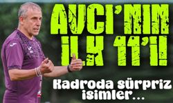 Trabzonspor'da Avcı'nın Vazgeçilmez İlk 11'i Belli Oldu!; O Kadroda Sürpriz Transfer Yer Alacak