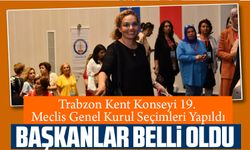 Trabzon Kent Konseyi 19. Meclis Genel Kurul Seçimleri Yapıldı