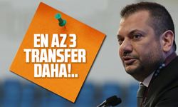 Trabzonspor Başkanı Ertuğrul Doğan'dan Transfer Açıklaması: En Az 3 Transfer Daha Yapacağız