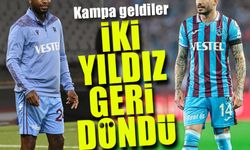 Trabzonspor'un Yabancı Transferleri Sakatlıkları Atlatarak Antrenmana Geri Döndü!