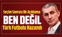 TFF'nin Yeni Başkanı İbrahim Hacıosmanoğlu'ndan Seçim Sonrası İlk Açıklama: "Türk Futbolu Kazandı"