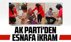 AK Parti Trabzon Kadın Kolları'ndan Esnafa Aşûra İkramı!