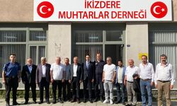 İkizdere Muhtarlar Derneği Kaymakam Ali Özdaş’tan Bilgi Aldı