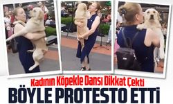Trabzon'da Sokak Hayvanları Eylemi: Kadının Köpekle Dansı Dikkat Çekti