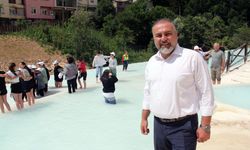 Giresun'da Köy Okulu Öğrencilerine Göksu Travertenleri ve Mavi Göl Gezisi