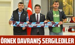 Artvin Trabzonspor Taraftarlar Derneği örnek davranış sergiledi