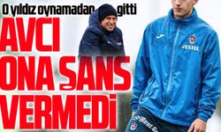 Trabzonspor'un Geçen Sezon Transfer Ettiği O Yıldız Oynamadan Gidiyor; Avcı O Yıldıza Şans Vermedi!