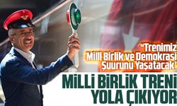 Ulaştırma ve Altyapı Bakanı Abdulkadir Uraloğlu: “Trenimiz Milli Birlik ve Demokrasi Şuurunu Yaşatacak”