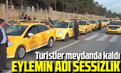 Trabzon'da Taksicilerden Sessiz Eylem: Meydan Bölgesi'nde Yolcu Almama Protestosu