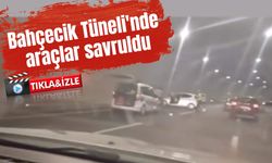 Trabzon'da Kanuni Bulvarı Bahçecik Tüneli'nde Feci Kaza