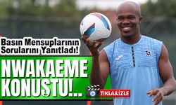 Anthony Nwakaeme Trabzonspor Kampında Basın Mensuplarının Sorularını Yanıtladı!