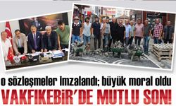 Vakfıkebir'de Mutlu Son: Başkan Koçal ile Sendika Başkanı Çelik'ten Toplu İş Sözleşmesine İmza