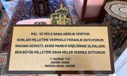 Atatürk’ün Vasiyetini Anlatan Sözler Yerine Konuldu