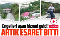 Trabzon Büyükşehir Belediyesi'nden Anlamlı Destek: Engelli Vatandaşa Yol Yapıldı
