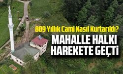 Hayrat'ta 809 Yıllık Cami İçin Mahalle Halkı Harekete Geçti: Ağaçlar Kesildi