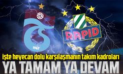 Trabzonspor, UEFA Avrupa Ligi 3. Ön Eleme Turu Rövanş Maçında ilk 11’ini açıkladı