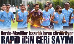 Trabzonspor, Rapid Wien Maçı İçin Hazırlıklarını Sürdürüyor