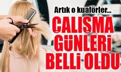 Kuaför ve Güzellik Salonları İçin Yeni Düzenleme: Haftanın Bir Günü Kapalı Olacak!