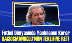 Erman Toroğlu'ndan TFF Başkanı İbrahim Hacıosmanoğlu'nun Teklifine Ret!