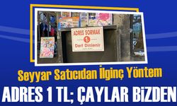 Trabzon’da Seyyar Satıcıdan İlginç Yöntem: Adres Sormak 1 TL!