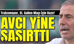 Trabzonspor, St. Gallen Maçı İçin Hazır! Avcı’dan Oyuncularına Zafer Sözü