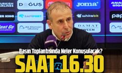 Trabzonspor Avrupa Ligi Hazırlıklarını Basınla Paylaşacak: Avcı ve Ozan Tufan Soruları Yanıtlayacak