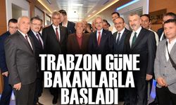 Trabzon'a 2 Bakan Geldi! İşte Programları