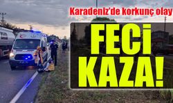 Karadeniz'de Şok Kaza: Bisikletli Sürücü Hayatını Bakın Nasıl Kaybetti!