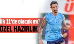 Trabzonspor, Stefan Savic'i Rapid Wien Maçına Hazırlıyor: İlk 11 İçin Özel Program