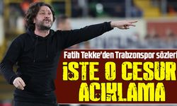 "Fatih Tekke’den Cesur Açıklamalar: Trabzonspor Söylentilerine Son Noktayı Koydu!"