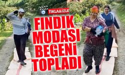 Karadeniz'de Fındık Modası Sosyal Medyada Beğeni Yağmuruna Tutuldu!