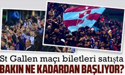 St. Gallen Maçı Biletleri Yarın Satışa Çıkıyor!