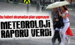 Meteoroloji Raporu Verdi; Sağanak Yağış ve Kuvvetli Rüzgar Bekleniyor