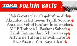 Trabzon Valisi Gazetecileri Objektifine Aldı