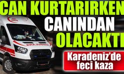 Karadeniz'de Feci Kaza; Can Kurtarmaya Giderken Canından Olacaktı...