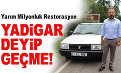 Trabzonlu Özer Öztürk'ün Baba Yadigarı Tofaş Şahin'e Yarım Milyonluk Restorasyon!