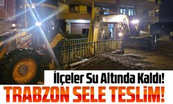 Trabzon'da Şiddetli Yağış Felaketi: İlçeler Su Altında Kaldı!