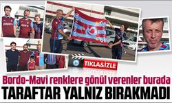 Trabzonspor Taraftarı Takımını Sivas'ta Yalnız Bırakmadı