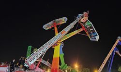 Kahramanmaraş'ta Lunaparkta Panik: Bir Saat Havada Asılı Kaldılar!