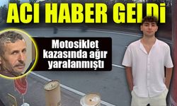 Motosiklet Kazasında Ağır Yaralanmıştı, Hayatını Kaybetti! Sürmene'den Acı Haber Geldi