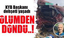 KYB Başkanı Kamuran Tuna Gümüşhane'de Dehşeti Yaşadı! Ölümden Döndü