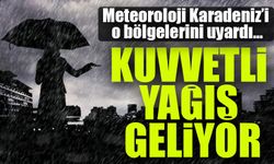 Meteoroloji Doğu Karadeniz İçin Uyardı: Kuvvetli Yağış Geliyor