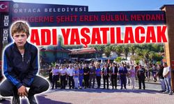 Eren Bülbül’ün Adı Sarıgerme’de Yaşatılacak: Şehit Eren Bülbül Meydanı Açıldı