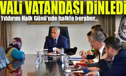 Trabzon Valisi Aziz Yıldırım Halk Günü’nde Vatandaşları Dinledi