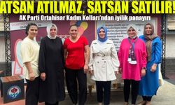 Atsan Atılmaz, Satsan Satılır! AK Parti Ortahisar Kadın Kolları’ndan İyilik Panayırı