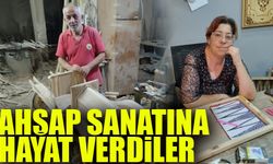 Giresun’da Ahşap Sanatına Hayat Veriyorlar! Mesai Arkadaşlarının Eserleri Büyülüyor