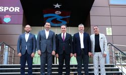 Gençlik ve Spor İl Müdürü Arıcıoğlu, Trabzonspor Kulübü’nü ziyaret etti